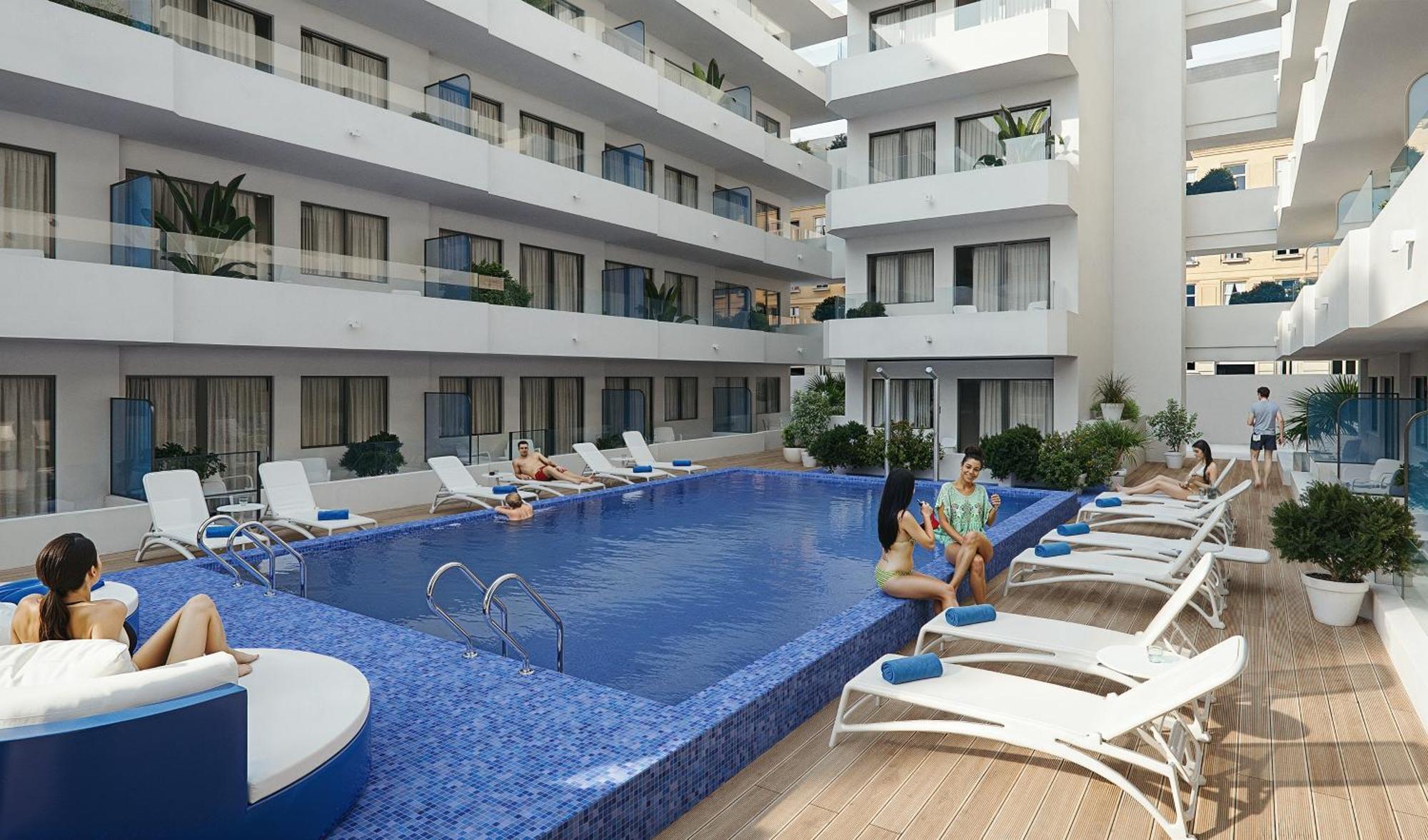 Apartamentos Vibra Jabeque Blue - Adults Only -New Opening 2025 Ibiza-Stadt Exterior foto